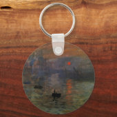 Impression Sunrise door Claude Monet,  kunst Sleutelhanger (Voorkant)