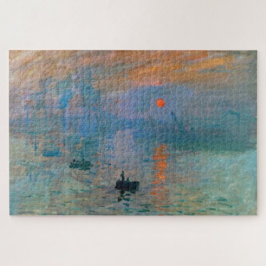 Impression Sunrise door Claude Monet Legpuzzel (Horizontaal)