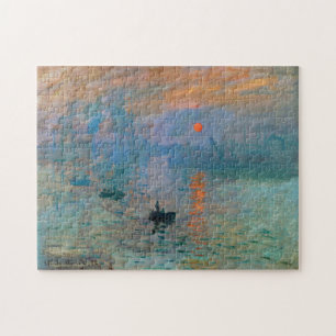 Impression Sunrise door Claude Monet Legpuzzel
