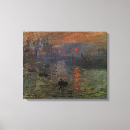 Impression Sunrise par Claude Monet, Art Vintage (Recto)