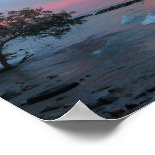 Impression Sunset rouge (Coin)