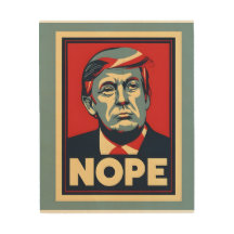 Campagne électorale Nope Trump