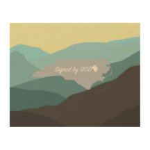 Caroline du Nord, Signée par Dieu
