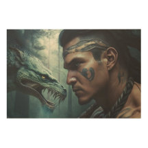 Cherokee Warrior et l'Uktena