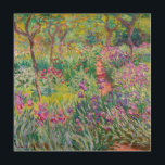 Impression Sur Bois Claude Monet - Le jardin d'Iris à Giverny<br><div class="desc">Jardin d'Iris à Giverny / Jardin d'Artiste à Giverny - Claude Monet,  1899-1900</div>