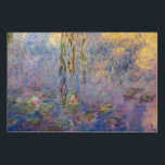 Impression Sur Bois Claude Monet - Lys d'eau<br><div class="desc">Nymphéas d'eau par Claude Monet en 1916-1919</div>