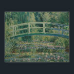 Impression Sur Bois Claude Monet - Water Lilies et pont japonais<br><div class="desc">Water Lilies and Japanese Bridge by Claude Monet, 1899. Claude Monet a été un fondateur de la peinture impressionniste française, et le praticien le plus cohérent et le plus prolifique de la philosophie du mouvement d'exprimer ses perceptions avant la nature, surtout en ce qui concerne la peinture paysage en plein...</div>