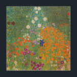 Impression Sur Bois Gustav Klimt - Jardin des fleurs<br><div class="desc">Jardin aux fleurs - Gustav Klimt en 1905-1907</div>