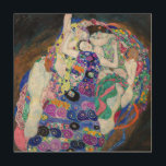 Impression Sur Bois Gustav Klimt - La Vierge<br><div class="desc">La Vierge / Le Maiden - Gustav Klimt,  Huile sur toile,  1913</div>