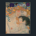 Impression Sur Bois Gustav Klimt - Mère et Enfant<br><div class="desc">Mère et Enfant (détail de trois ans de femme) - Gustav Klimt,  Huile sur toile,  1905</div>