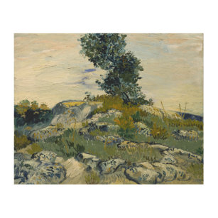 Impression Sur Bois Les roches par Vincent van Gogh