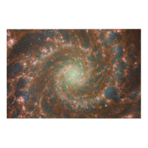 M74 Galaxie spirale | NGC 628 | Hubble & JWST