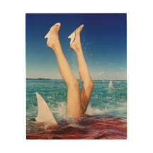mannequin dévoré par un requin