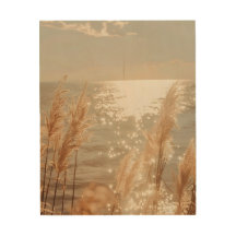 Serene Beach Sunrise | Mur côtier | Tranquille