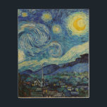 Impression Sur Bois Vincent Van Gogh Nuit d'art Vintage<br><div class="desc">Vincent Van Gogh Nuit de Starry Art Vintage</div>