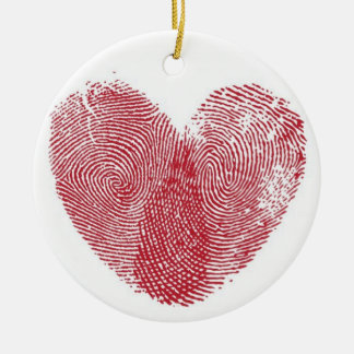 "Impression sur mon coeur" Ornement