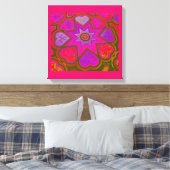 Impression sur panneau 'Cœurs Pleins d'Amour' (Lum (Insitu(Chambre))