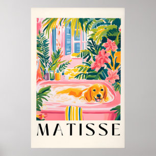 Impression sur papier du Golden Retriever dans la