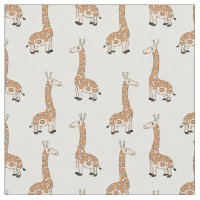 Impression sur tissu personnalisée de girafeau pou