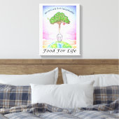 Impression sur toile 11"x14" - FAIRE POUSSER, CUIS (Insitu(Chambre))