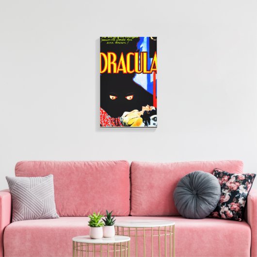 Impression sur toile '1931' DRACULA Classique (Insitu(Salon))