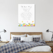 Impression sur toile 24 x 32 Le Notre Père (Insitu(Chambre))