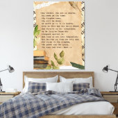 Impression sur toile 30 x 40 - Le Notre Père (Insitu(Chambre))