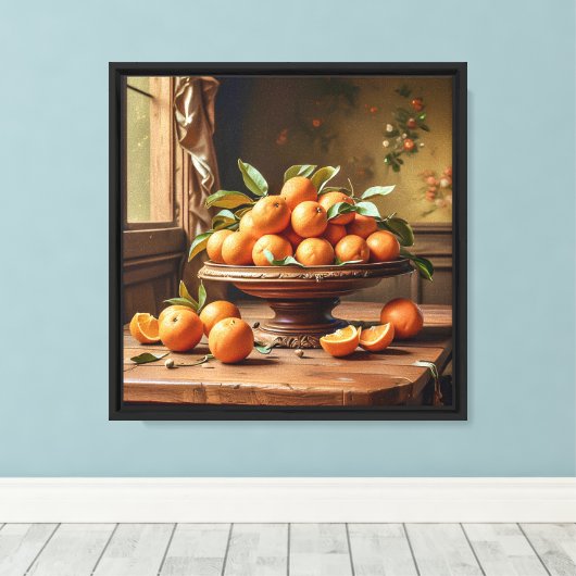 Impression sur toile 30x30 cm (Insitu (Plancher de Bois))