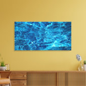 Impression sur toile 32×16 d'eau (Insitu(Salon))