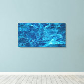 Impression sur toile 32×16 d'eau (Insitu (Plancher de Bois))