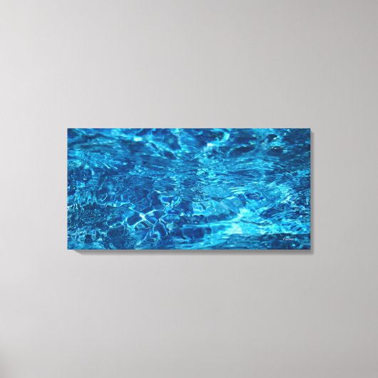 Impression sur toile 32×16 d'eau (Recto)