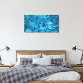 Impression sur toile 32×16 Water (Insitu(Chambre))