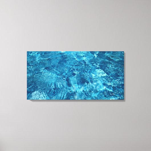 Impression sur toile 32×16 Water (Recto)
