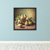 Impression sur toile 40x40 cm (Insitu (Plancher de Bois))