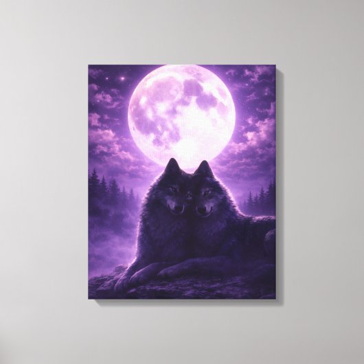 Impression sur toile 40x50 Faune céleste fantastiq (Recto)