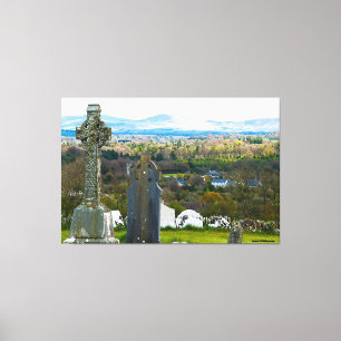 Impression sur toile 60 x40 Cimetière Old Kilculle