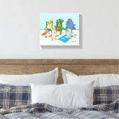Impression sur toile 8x10 d'indigènes (Insitu(Chambre))