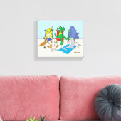 Impression sur toile 8x10 d'indigènes (Insitu(Salon))