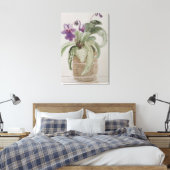 Impression sur toile à l'aquarelle de Primevère du (Insitu(Chambre))