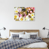 Impression sur toile Abeille dans le quartier  36  (Insitu(Chambre))