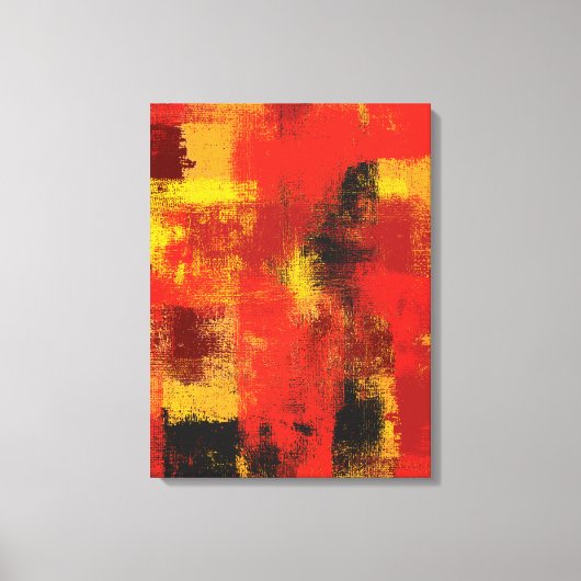 Impression sur toile abstraite 1963 (Recto)