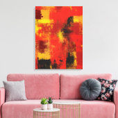 Impression sur toile abstraite 1963 (Insitu(Salon))