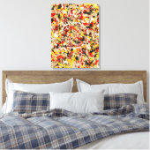 Impression sur toile abstraite Annelisa n° 7 (Insitu(Chambre))