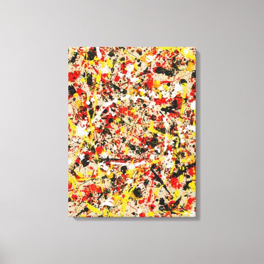Impression sur toile abstraite Annelisa n° 7 (Recto)