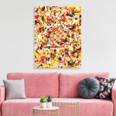 Impression sur toile abstraite Annelisa n° 7 (Insitu(Salon))