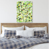 Impression sur toile abstraite Annelisa n° 8 (Insitu(Chambre))
