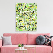 Impression sur toile abstraite Annelisa n° 8 (Insitu(Salon))