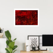 Impression sur toile abstraite originale - Art abs (Bureau à domicile)