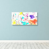 Impression sur toile abstraite tendue (Insitu (Plancher de Bois))