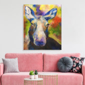 Impression sur toile Alaskan Mr. Moosey Moose (Insitu(Salon))